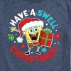 Men's - SpongeBob SquarePants - Have A Swell Christmas Short Sleeve Graphic T-Shirt - 2 of 4