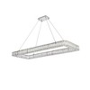 Elegant Lighting Monroe 1 - Light Pendant in  Chrome - 2 of 4