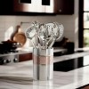 Lexi Home 7-Piece Copper Hammered Stainless Steel Kitchen Cooking Utensil Set - 3 of 3