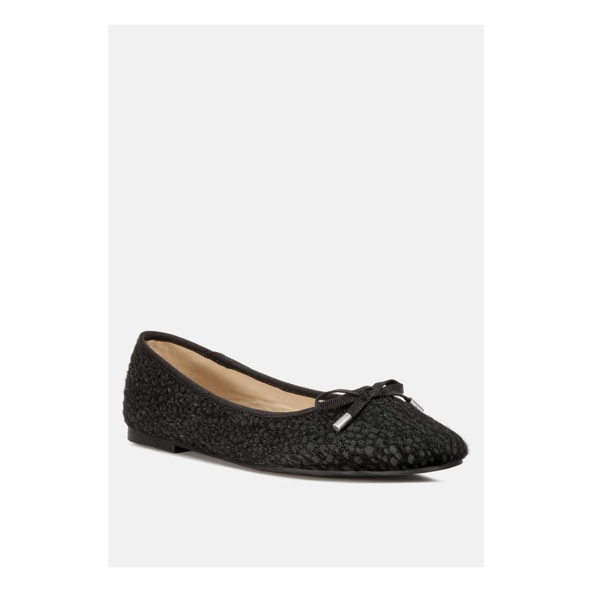 Обувь London Rag Womens Animal Print Flat Bow Ballerinas 5 — фото 2