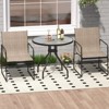Tangkula Patio Chairs Set of 2/4, Outdoor Furniture Chairs w/ Ergonomic Backrest - 2 of 4