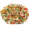 Sprinkle Me This – Christmastime Treasures – Holiday Sprinkle Mix with Red, Green, Silver & Gold Pearls, Jimmies, Quins, and More - 2 of 4