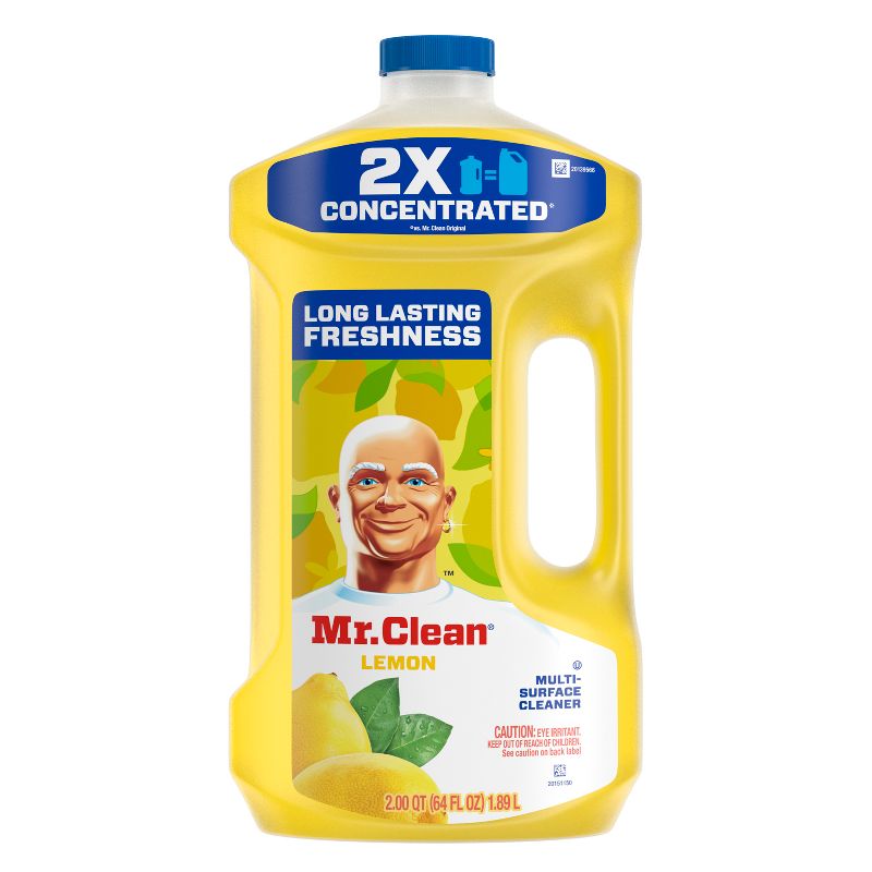 Mr. Clean Lemon Scent Dilute Summer Multi-Surface Cleaner - 64 fl oz, 3 of 9