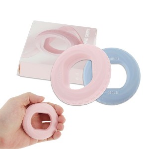 Unique Bargains Adjustable Hand Grip Strengthener Silicone for Men Adult 2 Pcs - 1 of 4