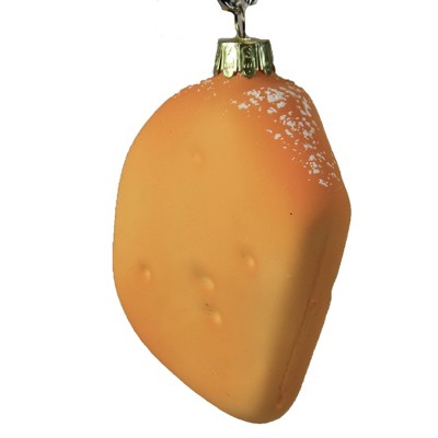 Holiday Ornament 3.5" Gouda Cheese Dinner Party Appetizer  -  Tree Ornaments