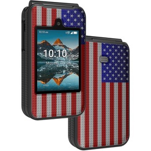 Nakedcellphone Case for Consumer Cellular IRIS EASY Flip Phone / Boost Mobile Summit Flip 4G - Hard Shell Cover - 1 of 4