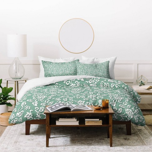 Target Threshold duvet flower cover with online shams queen