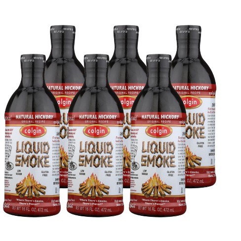 Colgin Companies, Liquid Smoke, Natural Hickory Flavor, 4 fl. oz.