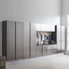 Nova Series Wood Utility Storage Garage Cabinet in Metallic Gray / Nova Series Wall Mounted Wood Utility Storage Garage Cabinet - 4 of 4