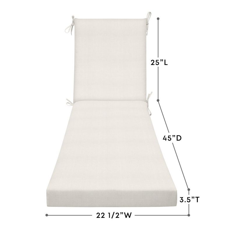 Honeycomb Outdoor Chaise Lounge Cushion, 3 of 7