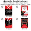 Big Dot of Happiness Red Carpet - 4 Movie Night Party Games - 10 Cards Each - Gamerific Bundle - 3 of 4