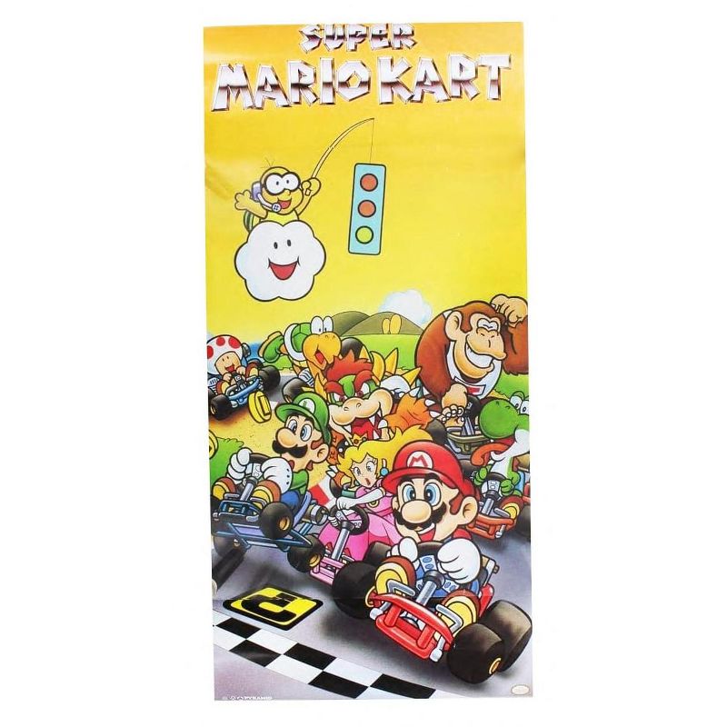 Nerd Block Super Mario Kart 10"x22" Poster, 1 of 2