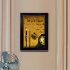 Gulches Series "Time is the Illusion" in by Billy Jacobs 1 Piece Black Frame Printed Wall Art Modern Poster Art Print 10 in. x 1 in. - 2 of 4