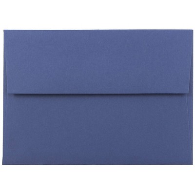 JAM Paper A6 Invitation Envelopes 4.75 x 6.5 Presidential Blue 563916906