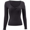 VENUS Womens Long Sleeve Sweater - 4 of 4