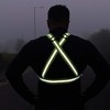 Milex Reflective Vest - High Visibility Cross Belt with Adjustable Straps 2 Pack - 2 of 3