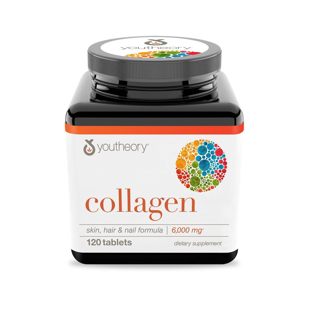 Photos - Vitamins & Minerals Youtheory Collagen Tablet - 120ct 