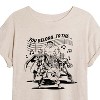 Women's - Marvel - Avengers Merry Marching Society Oversized Graphic T-Shirt - 3 of 4