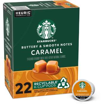 Starbucks Keurig Caramel Flavored Coffee Pods - 22 K-Cups