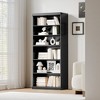 Dovelina Vertical Bookshelf Combination with Adjustable Shelves--No Door - 2 of 4