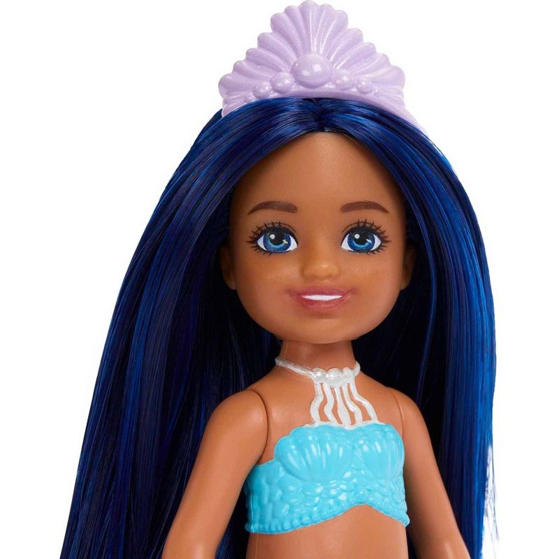Barbie Blue Hair Chelsea Mermaid Doll, 3 of 7