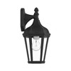 Livex Lighting Morgan 1 - Light Wall Light in  Textured Black - 3 of 4