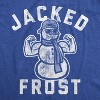 Mens Jacked Frost T Shirt Funny Christmas Party Winter Novelty Graphic Tee For Men - Crazy Dog Men's T Shirt - 2 of 4