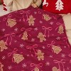 Christmas Throw Blanket for Couch - Soft and Warm Gingerbread Throw Blanket Christmas Decoration Gifts for Women - 2 of 4