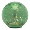 Northlight LED Lighted Pine Trees and Snowflakes Glass Globe Christmas Decoration - 6" - 3 of 4
