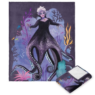 Disney Little Mermaid La Your Voice Silk Touch Throw Blanket