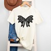 Simply Sage Market Lace Bow  Short Sleeve Tee - 3 of 4