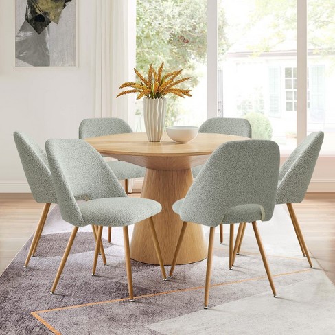 Modern dining chairs set best sale of 6