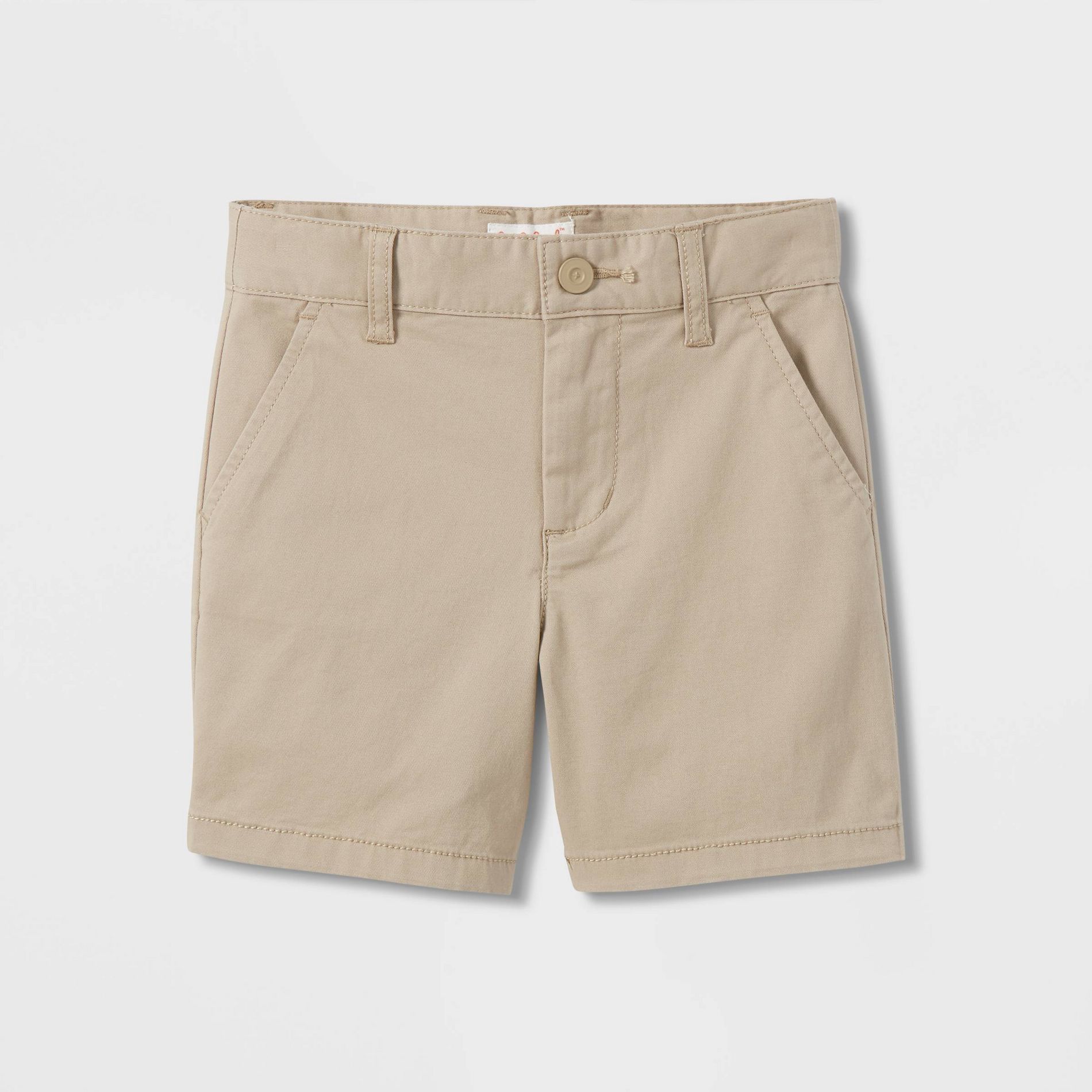 Toddler Boys' Stretch Flat Front Uniform Chino Shorts - Cat & Jack™