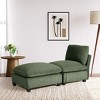 WestinTrends Hearthside 68.5" Corduroy Upholstered Indoor Chaise Lounge Chair - 2 of 4