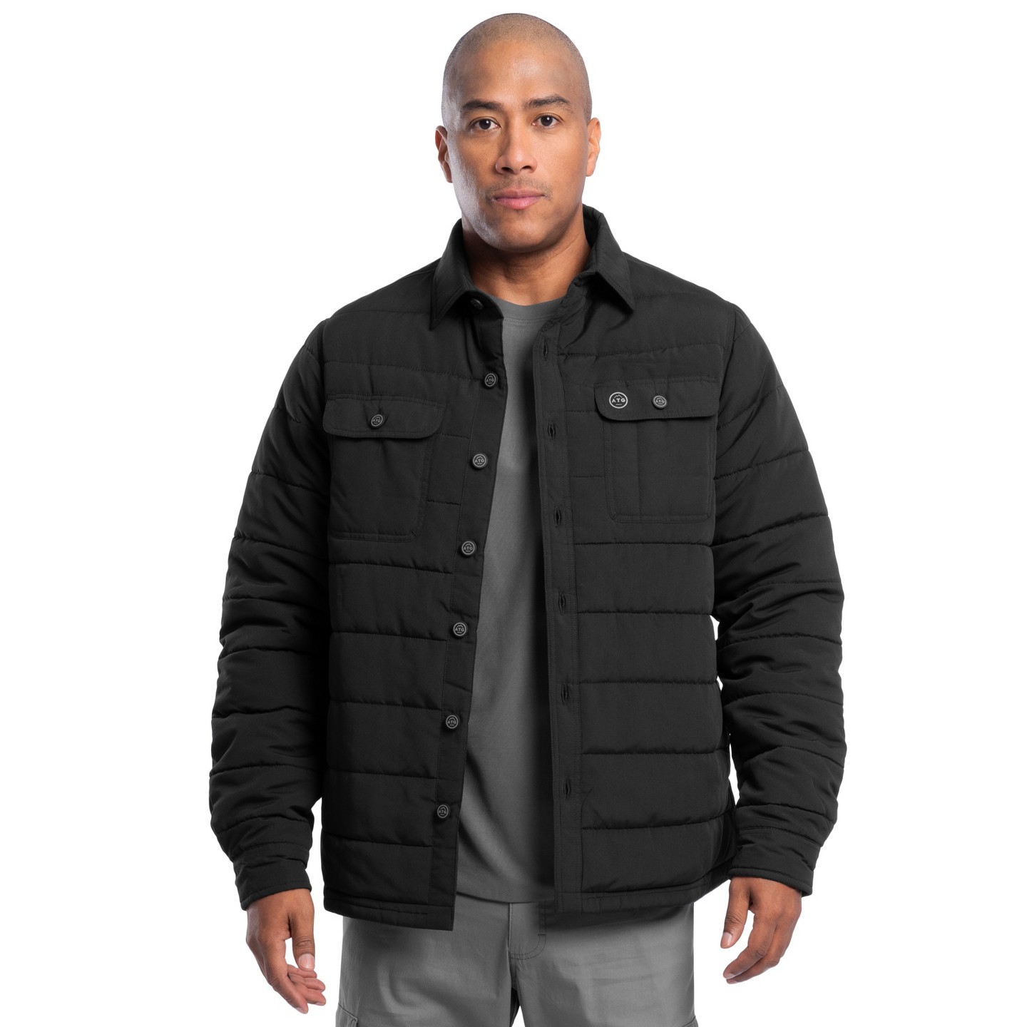 Мужские куртки ATG by Wrangler Performance Shirt Jacket — фото 1