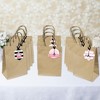 Big Dot of Happiness Paris, Ooh La La - Assorted Hanging Paris Themed Baby Shower or Birthday Party Favor Tags - Gift Tag Toppers - Set of 12 - 3 of 4