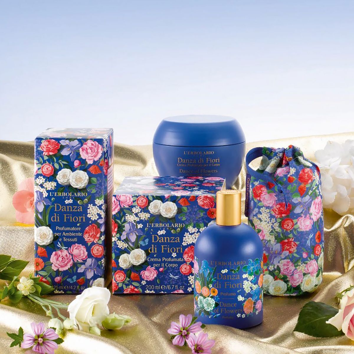 L'Erbolario Dance of Flowers Perfumed Body Cream - Body Cream for Dry Skin - 6.7 oz - thumbnail 5