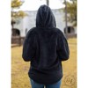 Women's Oh So Soft Hooded faux-shearling Jacket - Southern Grace - image 3 of 3