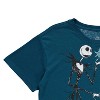 Ladies Disney Jack Skellington Shirt - The Nightmare Before Christmas Tee - Skellington Short Sleeve Fashion T-Shirt - 3 of 4