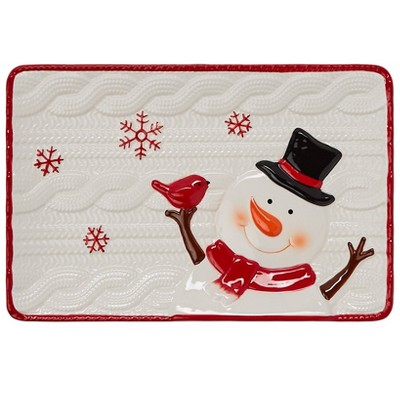 The Lakeside Collection Holiday Serving Plate