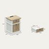 NicBex Wood Dresser with Modern Style,Dressers Organizer for Bedroom,Living Room and Hallway - 3 of 4
