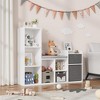 Kids Bookshelf 44.1in Width Toy Storage Organizer - 2 of 4