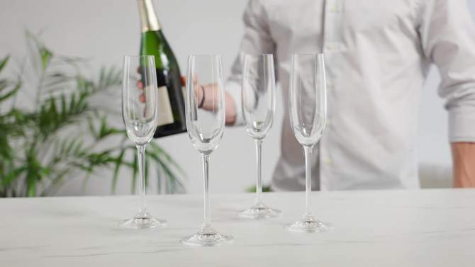 Spiegelau Salute Wine Glasses Set of 4, 2 of 8, play video