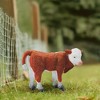 Breyer Animal Creations CollectA Farm Life Collection Miniature Figure | Hereford Calf - 2 of 4