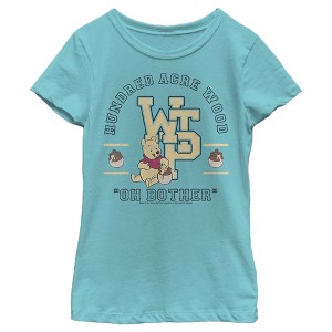 Girl's Winnie the Pooh Stuck in Rabbit's House T-Shirt - 1 of 4