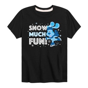 Boys' - Blue's Clues & You! - Snow Much Fun Short Sleeve Graphic T-Shirt - 1 of 4