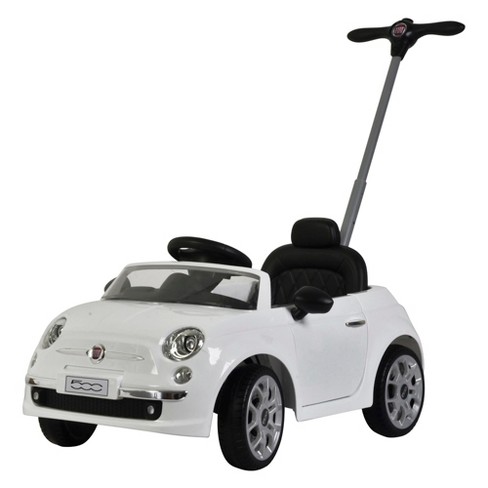 George Stevenson Charlotte Bronte composiet Best Ride On Cars 2-in-1 Fiat 500 Baby Toddler Toy Push Vehicle Car  Stroller With 40 Pound Capacity For Children Ages 1 To 3 Years, White :  Target