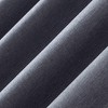 Tyrell Tonal Textured Draft Shield Fleece Insulated 100% Blackout Grommet Top Curtain Panel - Sun Zero - 4 of 4