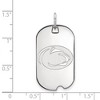 Black Bow Jewelry 10k White Gold Penn State Nittany Lions NCAA Pendant - 2 of 3
