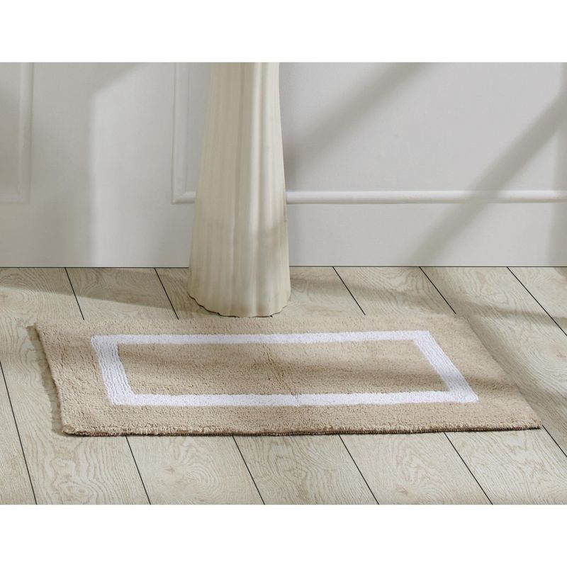 Better Trends Hotel Reversible 100% Cotton Bath Rug, 1 of 7